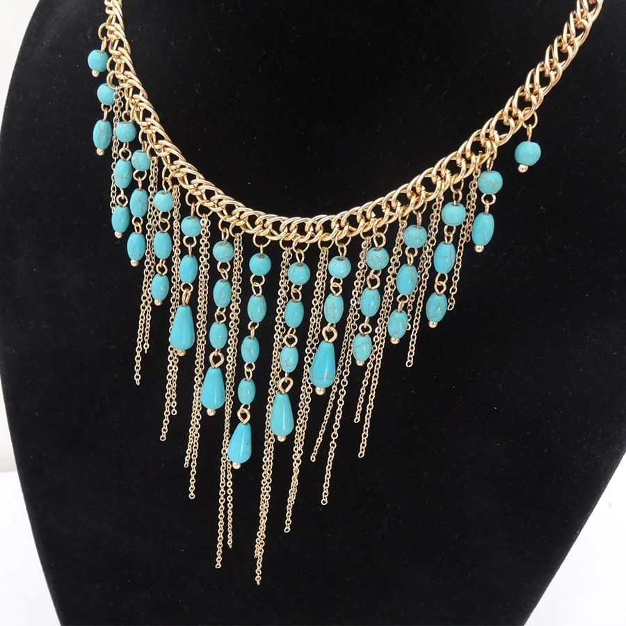 Elegante de acrílico para mujer, Gargantilla, bisutería, accesorio, cadena de Popcoin en cascada, collar elegante para fiesta| Collares tipo gargantilla| - AliExpress