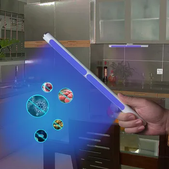 

Handheld LED Sterilize Lamp UV-C Sterilizer USB Rechargeable Disinfection Home Travel Portable Lamp Sterilization Light 2020