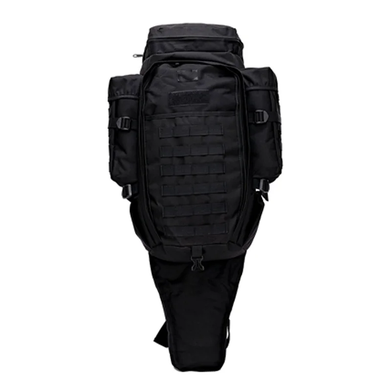 Black 70L Тактический Рюкзак Molle, военный армейский походный рюкзак, походный рюкзак, походная сумка для альпинизма, охоты - Цвет: Black
