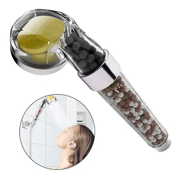 

1Set Lemon Aromatherapy Filter Shower Head High Pressure Shower Head for Skin