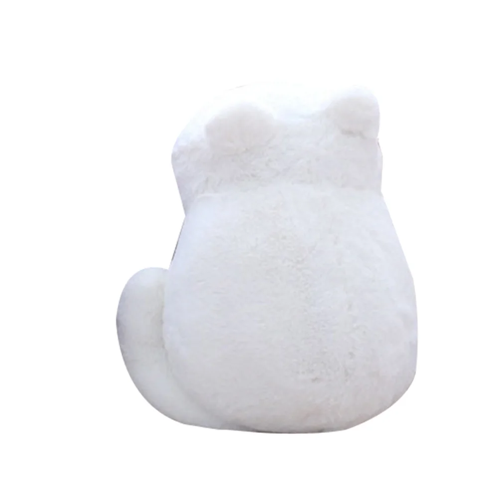 Ашин кошка плюшевая squishies подушки назад тень кота заполнены подушка в виде животного, игрушки для детей, подарок домашний декор для Рождества