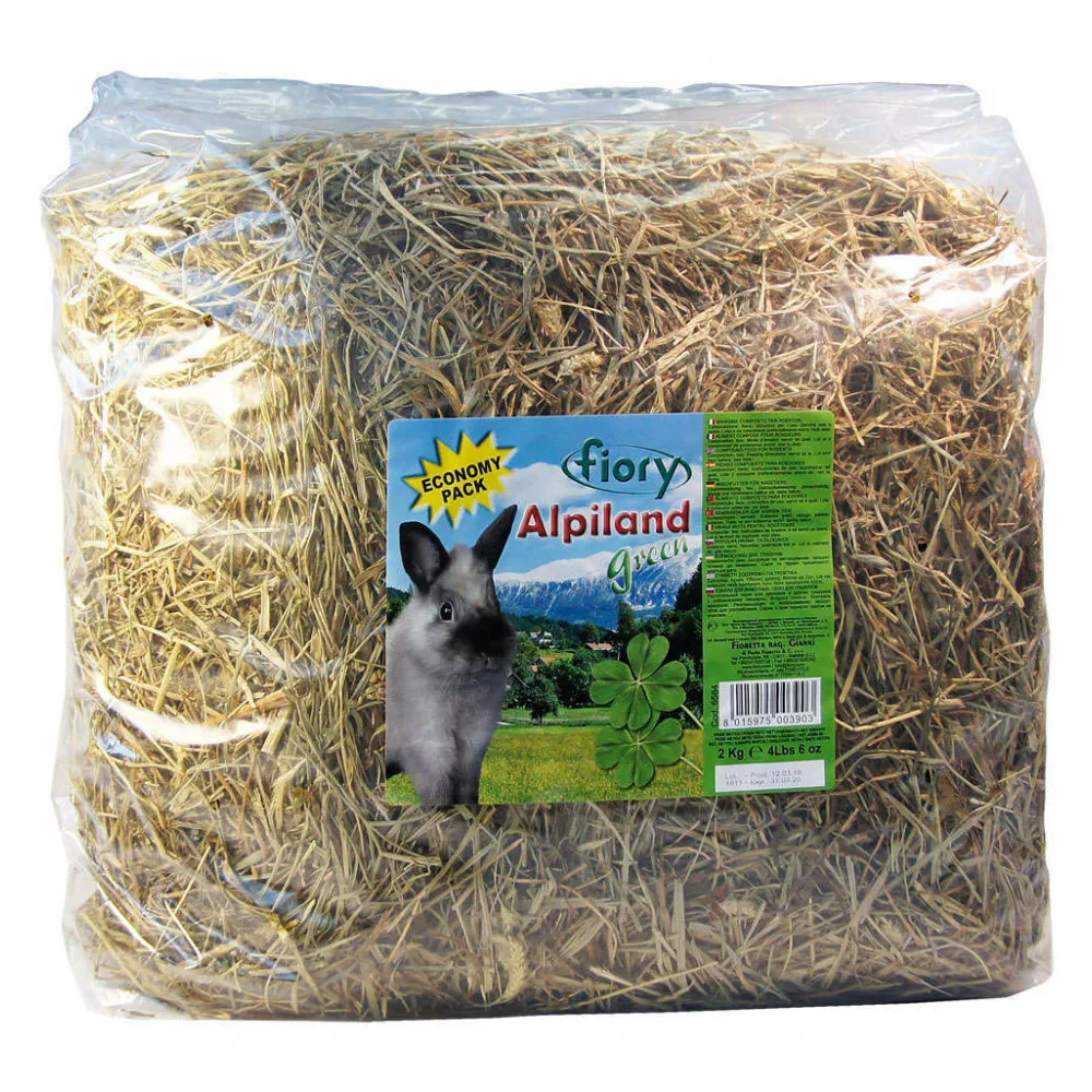 Сено FIORY Alpiland Green, с люцерной, 2кг