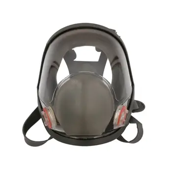 

Full Facemask Respirator Facepiece Gas Mask For Spray Painting Benzene Prevention Chemical Smoke Fire Protection Pesticide