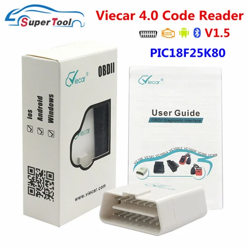 OBD2 Cканер ELM 327 V1.5 Wi-Fi/Viecar OBD Авто сканер ELM327 1,5 V1.5 Bluetooth/wifi Переключатель ELM 327 Автомобильный диагностический сканер - Цвет: VieCar 4.0 PB