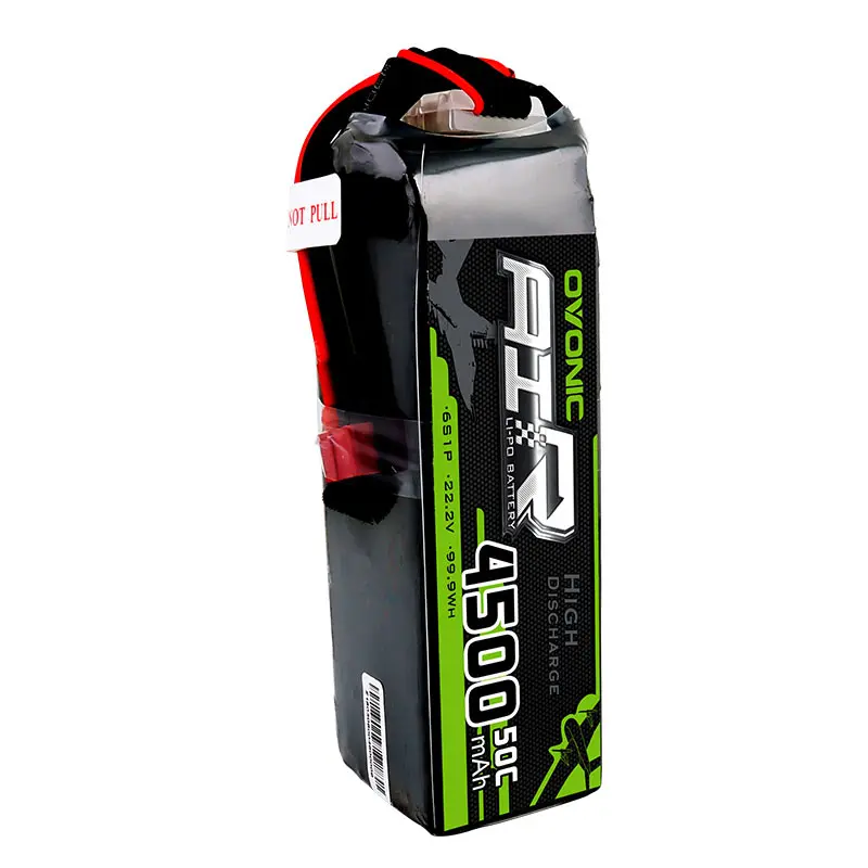 Lipo Ovonic 4500mAh аккумулятор 22,2 V Lipo 6S 50C 100C Lipo T и XT60 Разъем для RC автомобилей большой размер вертолет Quad беспилотный самолет
