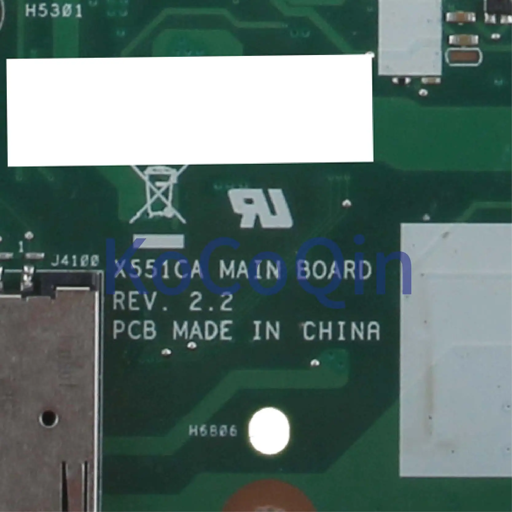 Материнская плата ноутбука KoCoQin для ASUS X551CA X551CAP X551CA X551C REV.2.2 CELERON 1007U SJTNV материнская плата