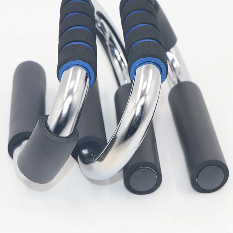 S-type Push Ups Bracket Push-up Rack Chest Abdominal Training Fitness Stands Push Up Bars With Comfortable Foam Grip