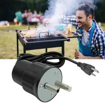 

High Quality Aluminum Electric BBQ Grill Rotating Motor Barbecue Rotisserie Rotator Engine For Kitchen BBQ Motor Tools