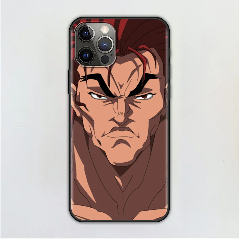 Baki the Grappler Original anime Phone Case For iPhone 13 12 11 Pro XR Max XR X 8 7 6s 6 Plus SE2020 Cover Shell TPU cases for iphone 11