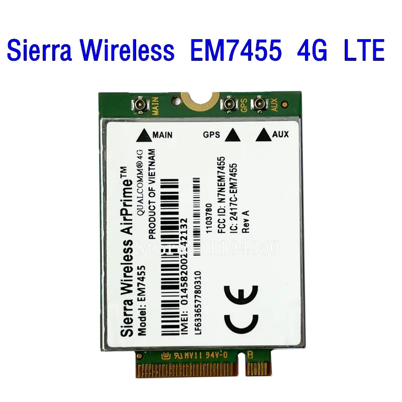 Módulo de Usb Em7455 Dw5811e 4g Lte fd td Lte Catsh Chg Módulo Adequado para E7270 E7470 E7370 E5570 E5470 - Imagem 2