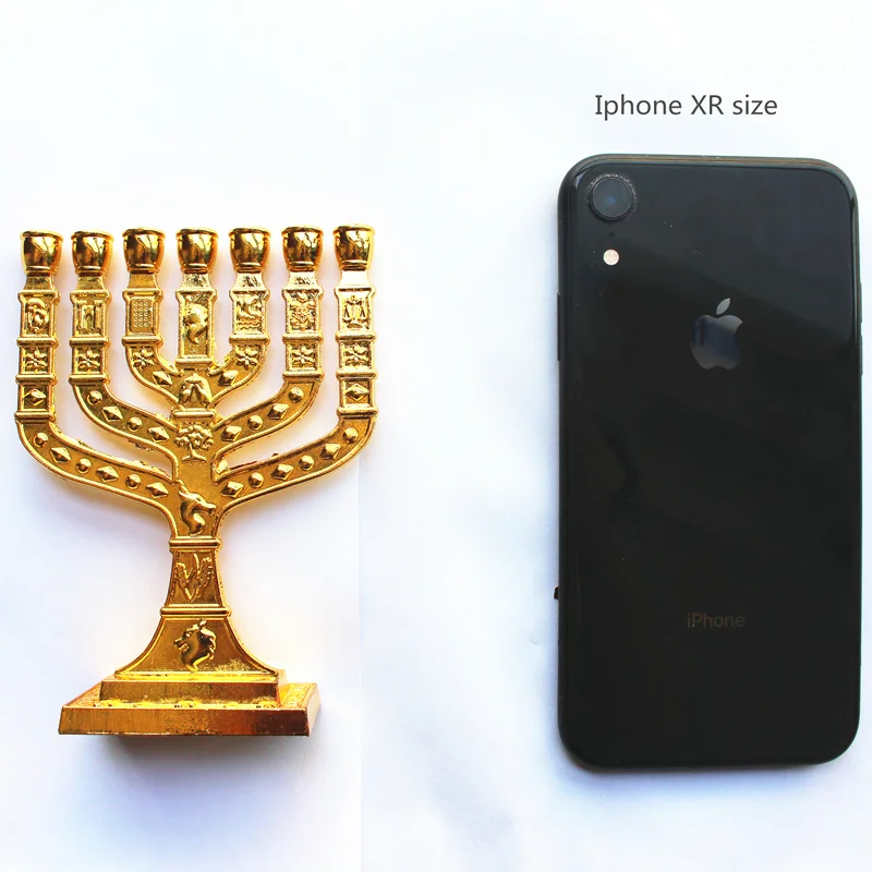 Иудейская Менора подсвечники религиозные канделябры Hanukkah подсвечники 7 веток подсвечник