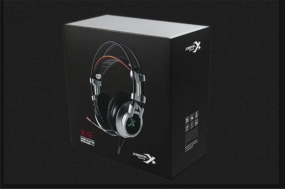 K9U PC Gamer гарнитура USB Virtual 7,1 звук Игровые наушники шлем Стерео Бас лучшие компьютерные гарнитуры с микрофоном светодиодный светильник