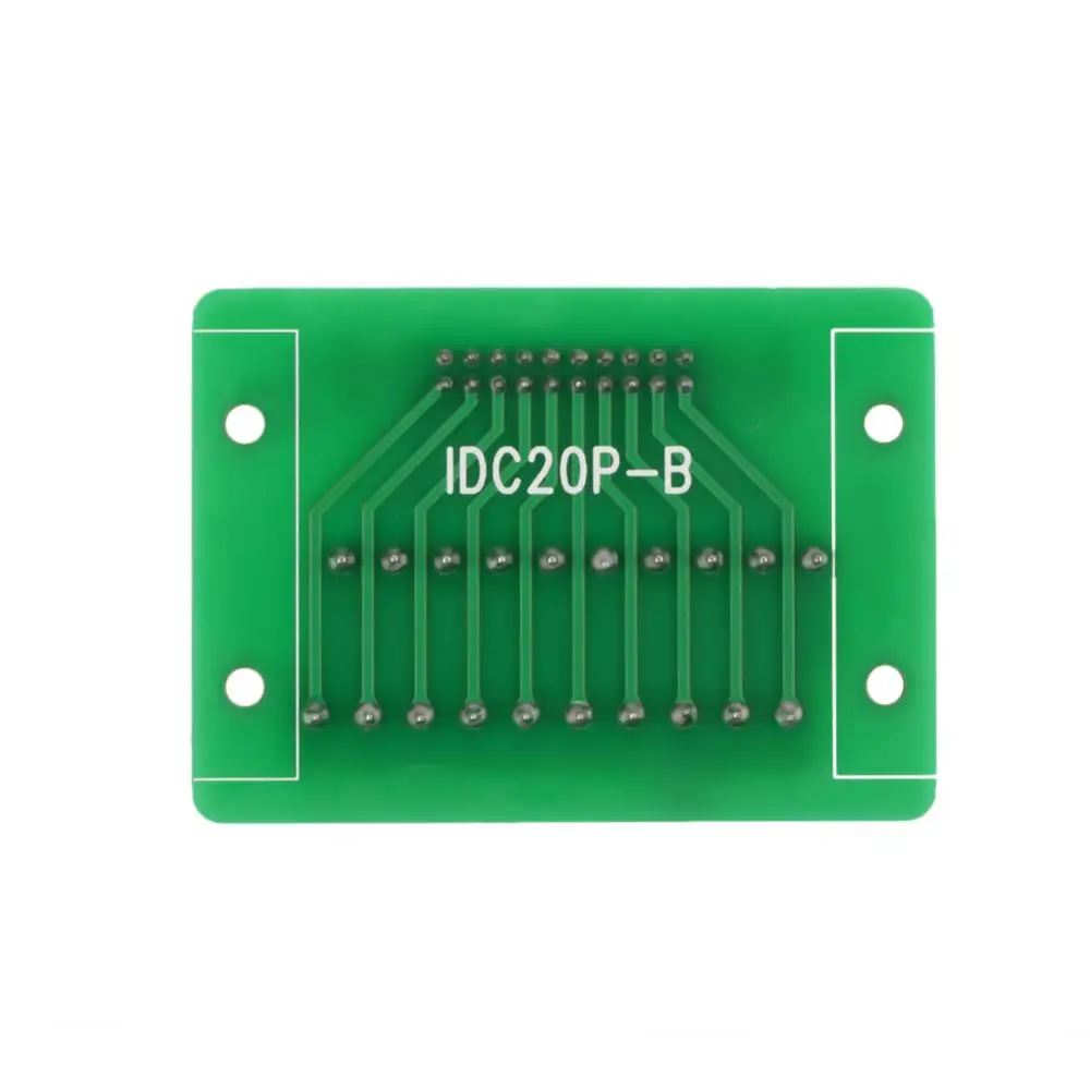 20Pin мужская верхняя переходная плата клеммный блок разъем PLC интерфейс с кронштейном IDC20P