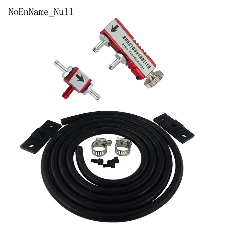 Красный Универсальный Регулируемый ручной турбонаддув контроллер Kit1-30PSI в салоне повышающий контроллер - Цвет: Красный