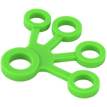 

2 Pieces Finger Puller-Silicone Finger Puller Exercise Fitness Toy Five-Finger Rehabilitation Trainer Tool