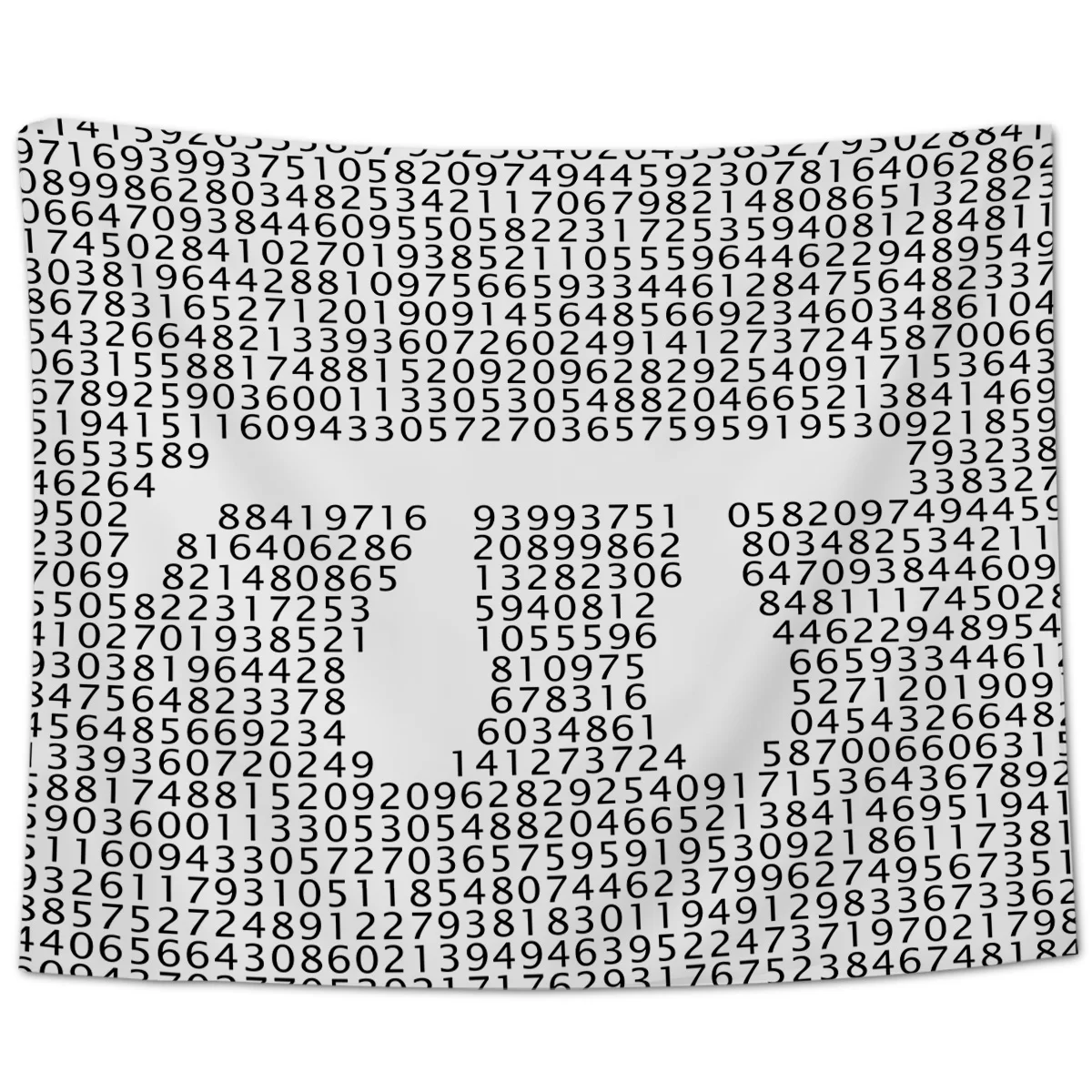 Математическая формула Pi Π номер настенный Гобеленовое покрывало пляжное полотенце домашнее украшение