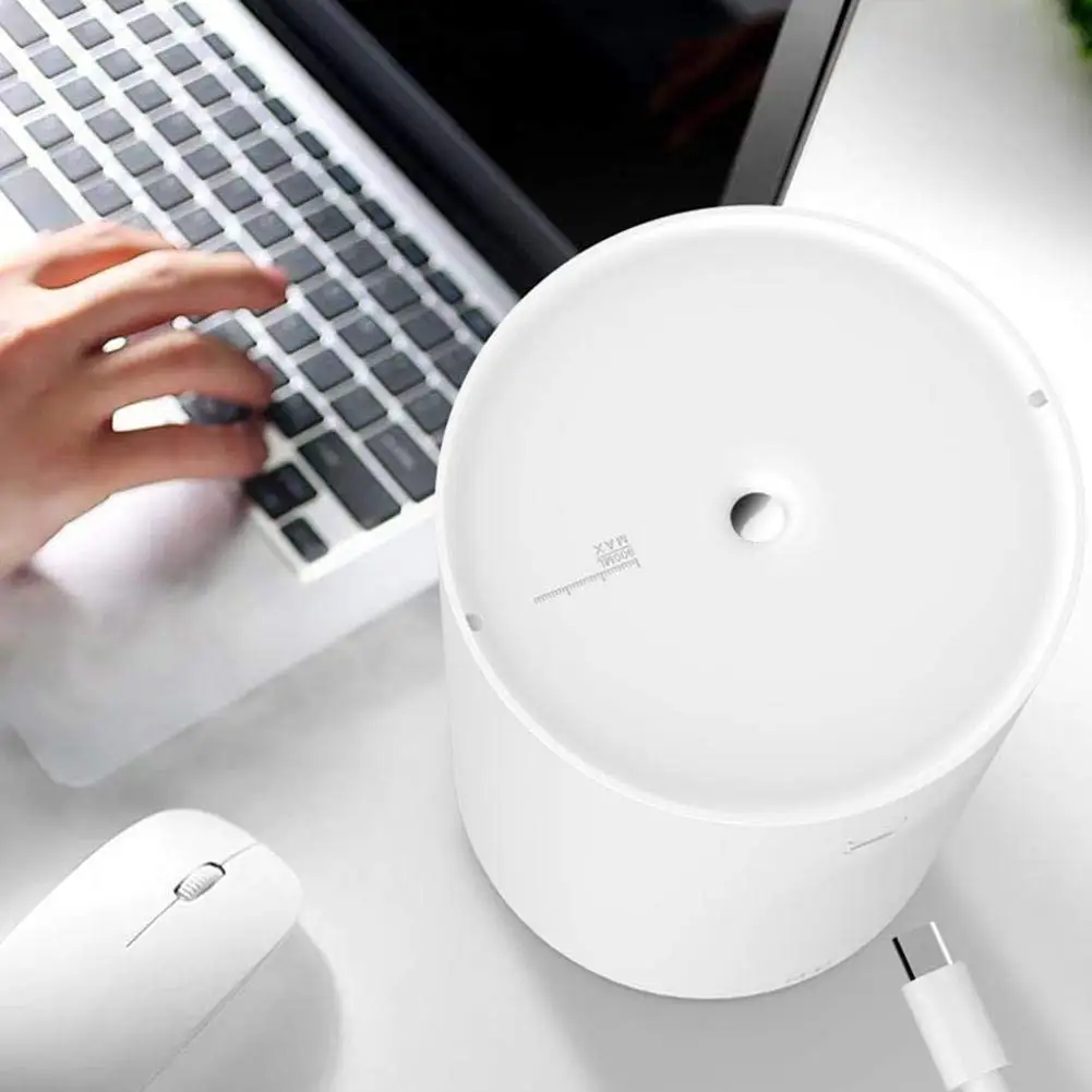 900ML Cute Pet Air Humidifier DC5V Aroma Air Oil Diffuser Ultrasonic Cool Mist Romantic Color LED Lamp Home Appliances USB Humid