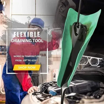 

Draining Tool Green Durable Cleaning Draining Funnel Draining Accessory Oil Draining Mat General Extended Purpose Funnel
