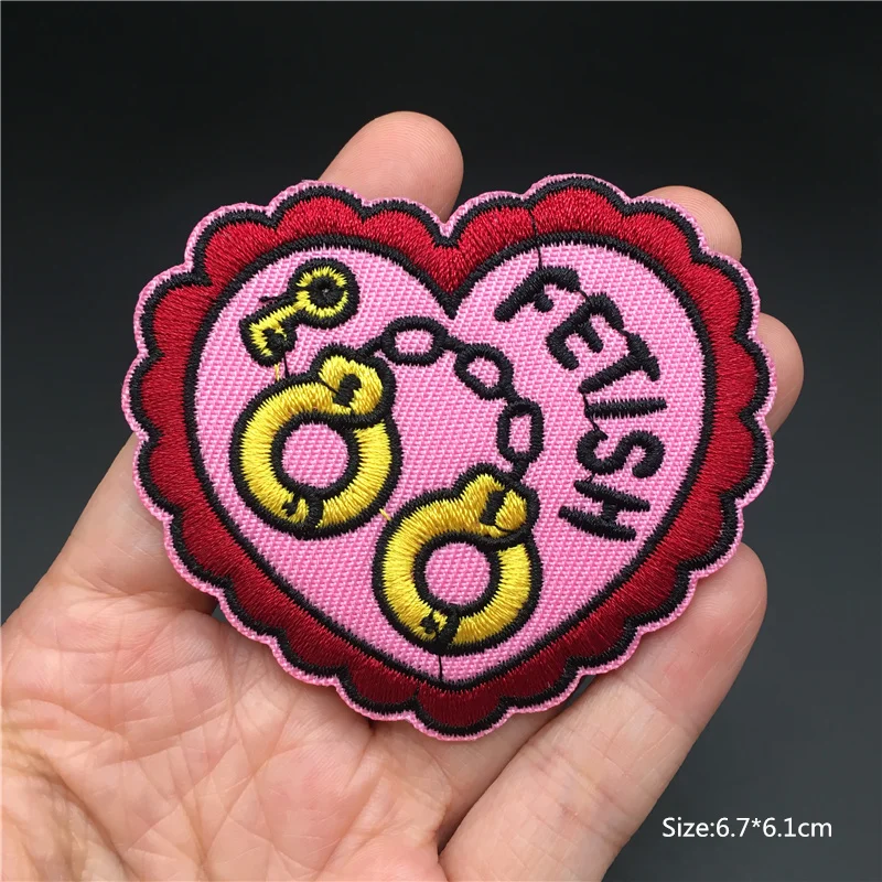 Cartoon Rosa Flamingo Alien Patches Kleidung Kinder Gestickte Diy Streifen für Kleidung Abzeichen Eisen auf Patches Applikationen – Detail 6