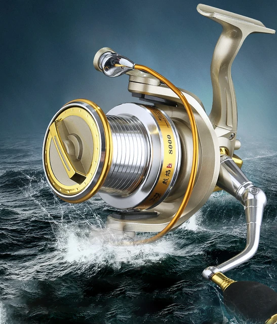 8000s 10000s Spinning Reel 20kg Max Drag 4.1:1 Gear Ratio