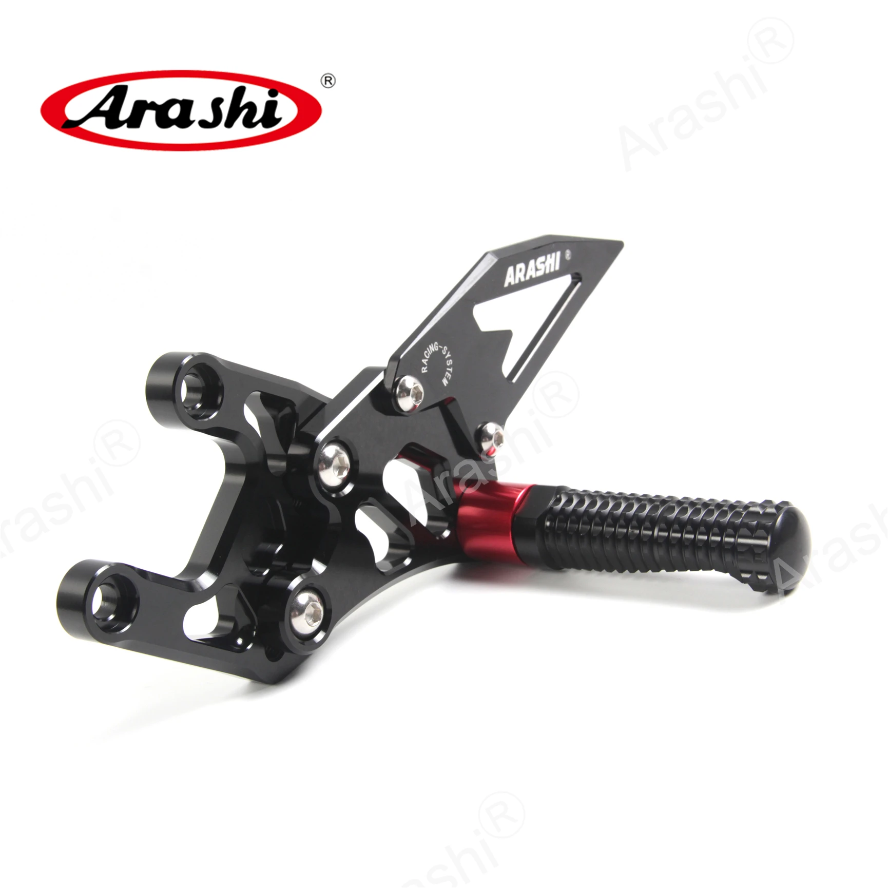 Араши CBR1000RR 2008-2011 ЧПУ Регулируемая подножка Rearsets для HONDA CBR1000 CBR 1000 RR 2008 2009 2010 2011 08 09 аксессуары