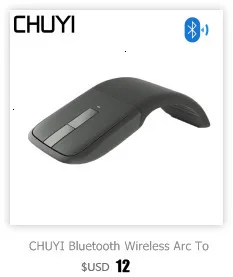 CHUYI 2,4G Беспроводная+ Bluetooth 4,0 Двухрежимная перезаряжаемая компьютерная оптическая мышь 1000 dpi USB Silent Mause для ПК ноутбука