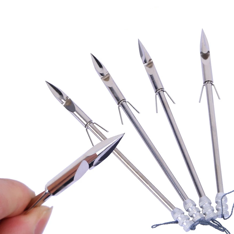 Наружная версия дротика для рыбалки Дротика наконечник рыбы Рогатка охотничьи