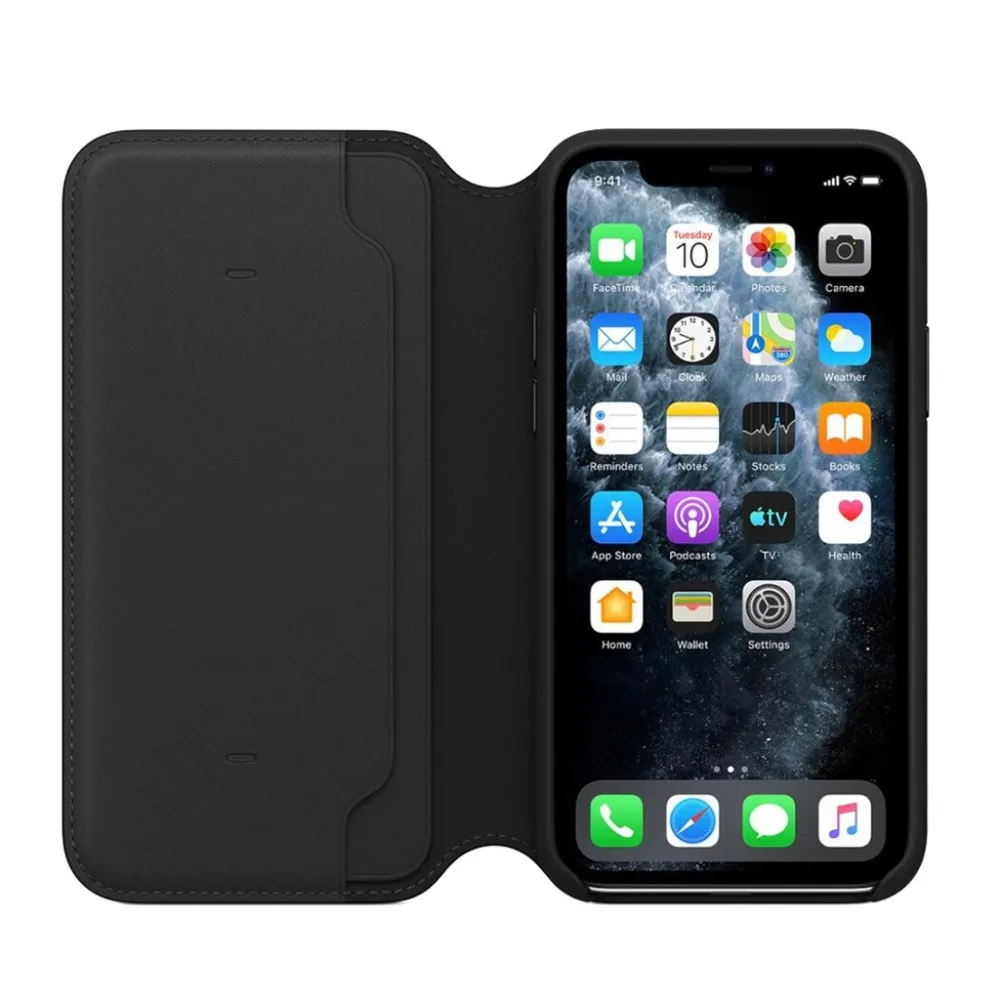 Чехол-книжка из натуральной кожи для IPhone X XS MAX 11 pro max Чехол-книжка из натуральной кожи для телефона для IPhone 11/11 pro милый чехол