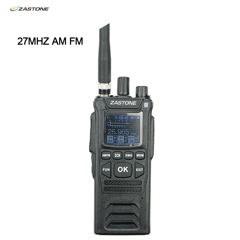 2021 Zastone CB-58 27 МГц CB Walkie Talkie Ham Radio 4W 26 965-27 405 FM AM Mode Citizen Band Handheld Cb | Мобильные телефоны и