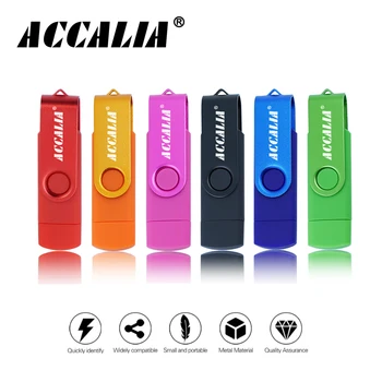 

Rotatable OTG pen drive 64GB 128GB 3 IN 1 memoria usb flash drive 32GB 16GB pendrive 8GB cle usb memory Type c USB 2.0 key gift