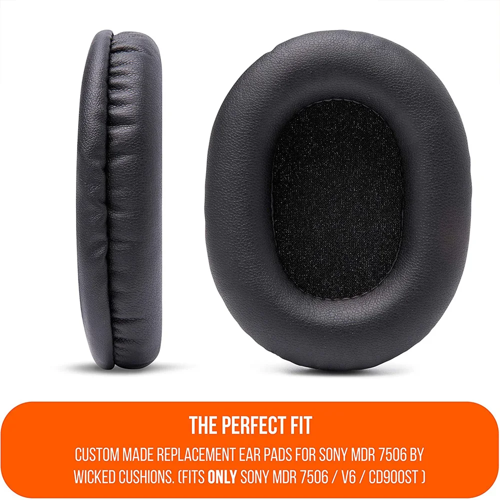 Premium Replacement Ear Pads cushions for SONY MDR 7506 MDR V6 MDR CD900ST Headphones EarPads kit