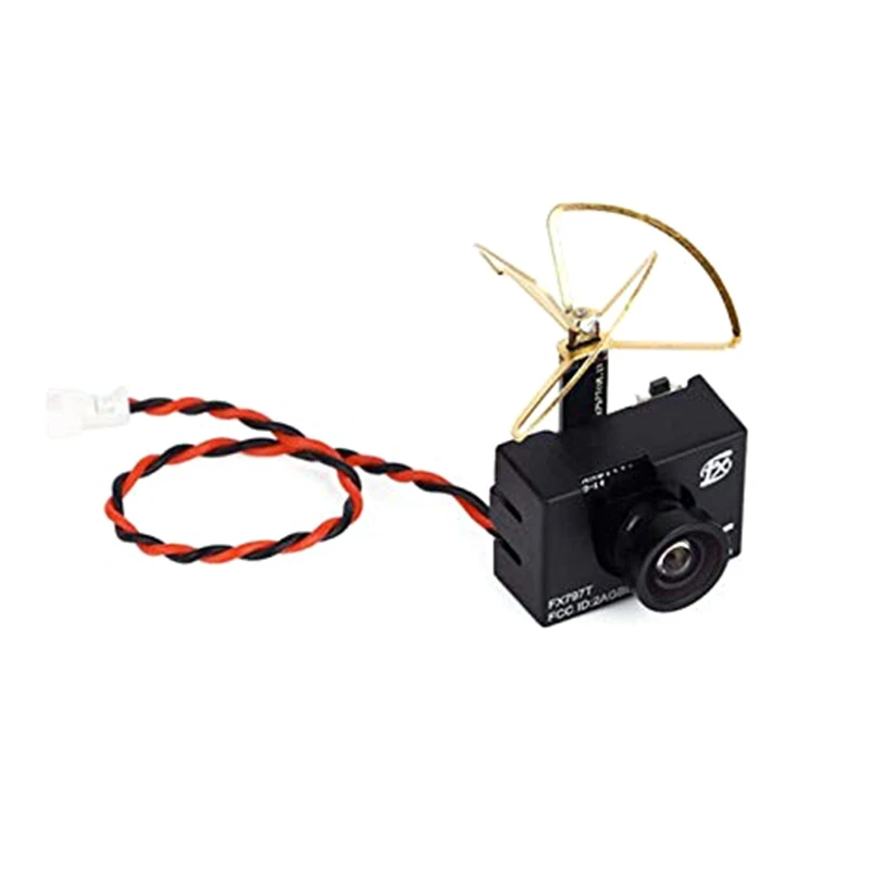 $20.6 FX797T Micro FPV Camera 600TVL 58GHz 40CH 25MW AV Transmitter VTX FPV Accessory for RC Quadcopt