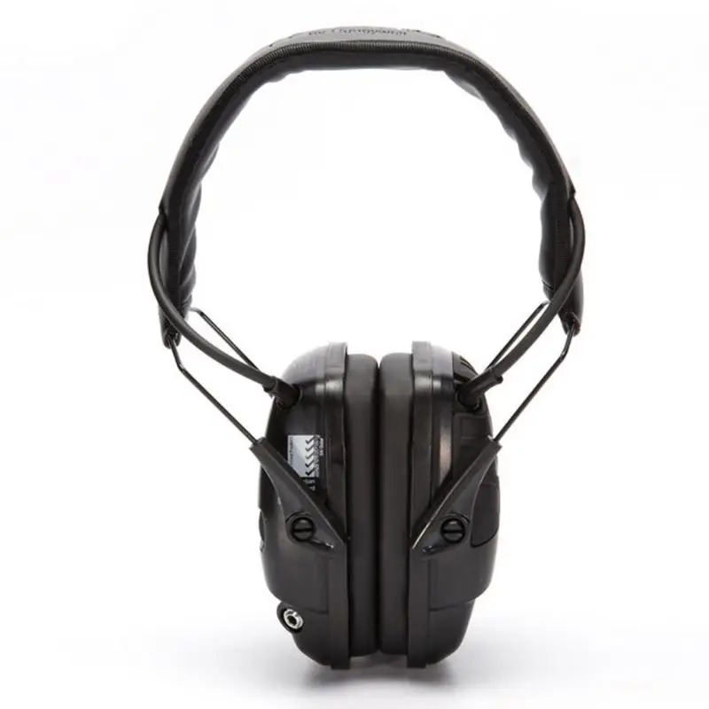 Proteção da Orelha Fone de Ouvido Dobrável Esporte Earmuff Eletrônico Tiro Tático Redução Ruído Proteção Auditiva Portátil 9 proteção auditiva dobrável portátil