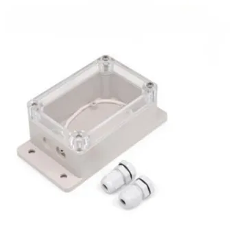 

Sonoff Switch Modification IP66 Waterproof Shell Transparent Top Cover Open PG7 + Connection Port Pair