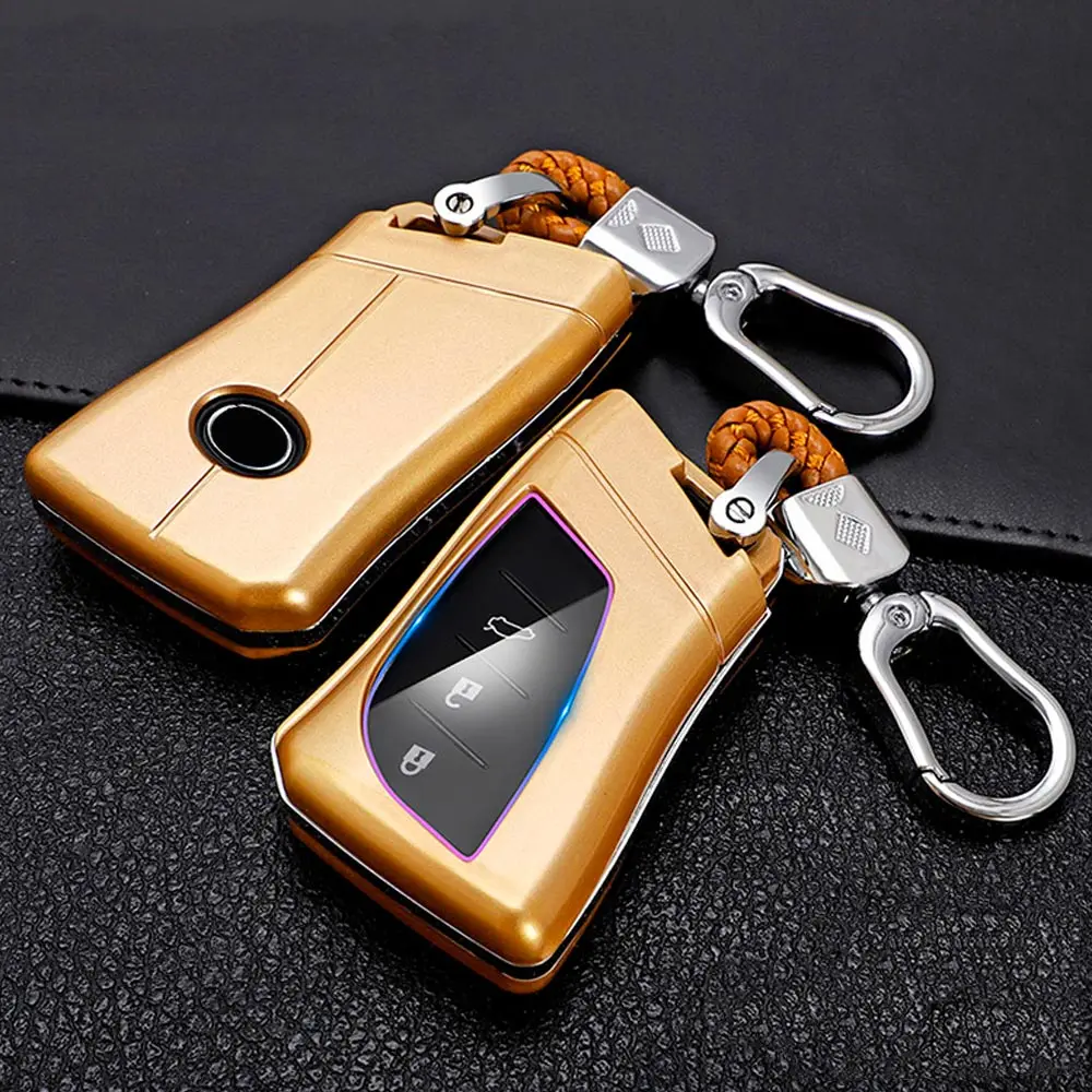 

For Lexus UX200 UX250h ES200 ES300h ES350 US200 US260h 2018 2019 Protection Car Key Case Shell Cover Auto Decor Accessories
