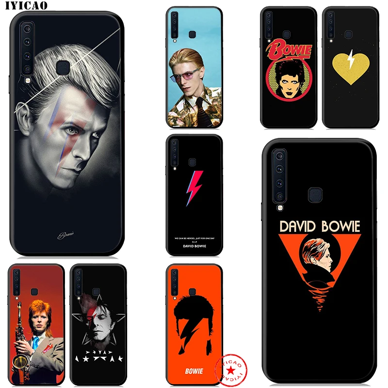 IYICAO David Bowie Soft Case for Samsung Galaxy A50 A70 A60 A40 A30 A20 A10 M10 M20 M30 M40 Phone |