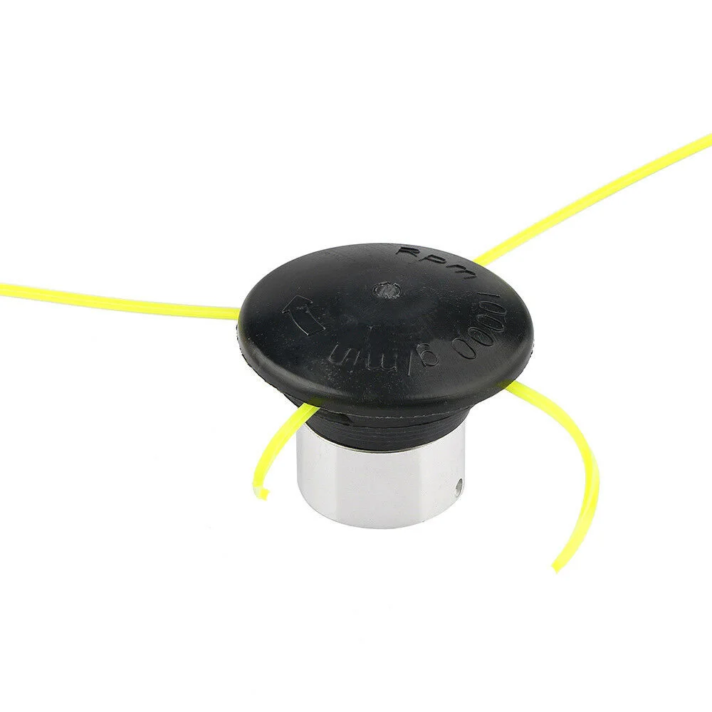 1 pièces 16mm tête de filetage + 2 * fils de coupe tête de tonte universelle pour débroussailleuse Strimmer tondeuse à gazon jardin tondeuse à gazon remplacer ► Photo 2/5