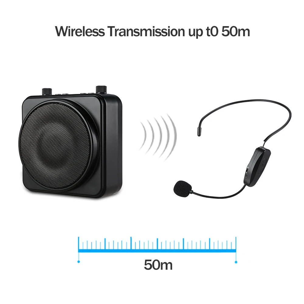 Aker MR2500W 22 Вт Портативный беспроводной Bluetooth PA голосовой усилитель гарнитура микрофон 2200mA усилитель динамик усилитель голоса