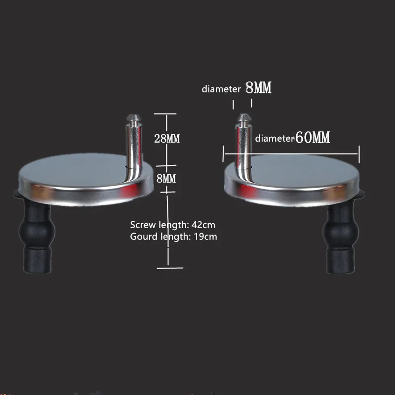 2 шт. Топ Fix WC петли для туалетного сиденья фитинги для быстрого выпуска винт с шарнирной головкой петли для туалетного сиденья Крышка ремонтные винты DIY части туалета - Цвет: C