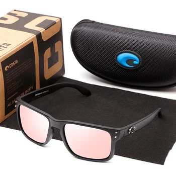 

Polarized Sunglasses Men Classic Rivet Square Sun Glasse For Men Vintage Brand Design Driving Goggles UV400