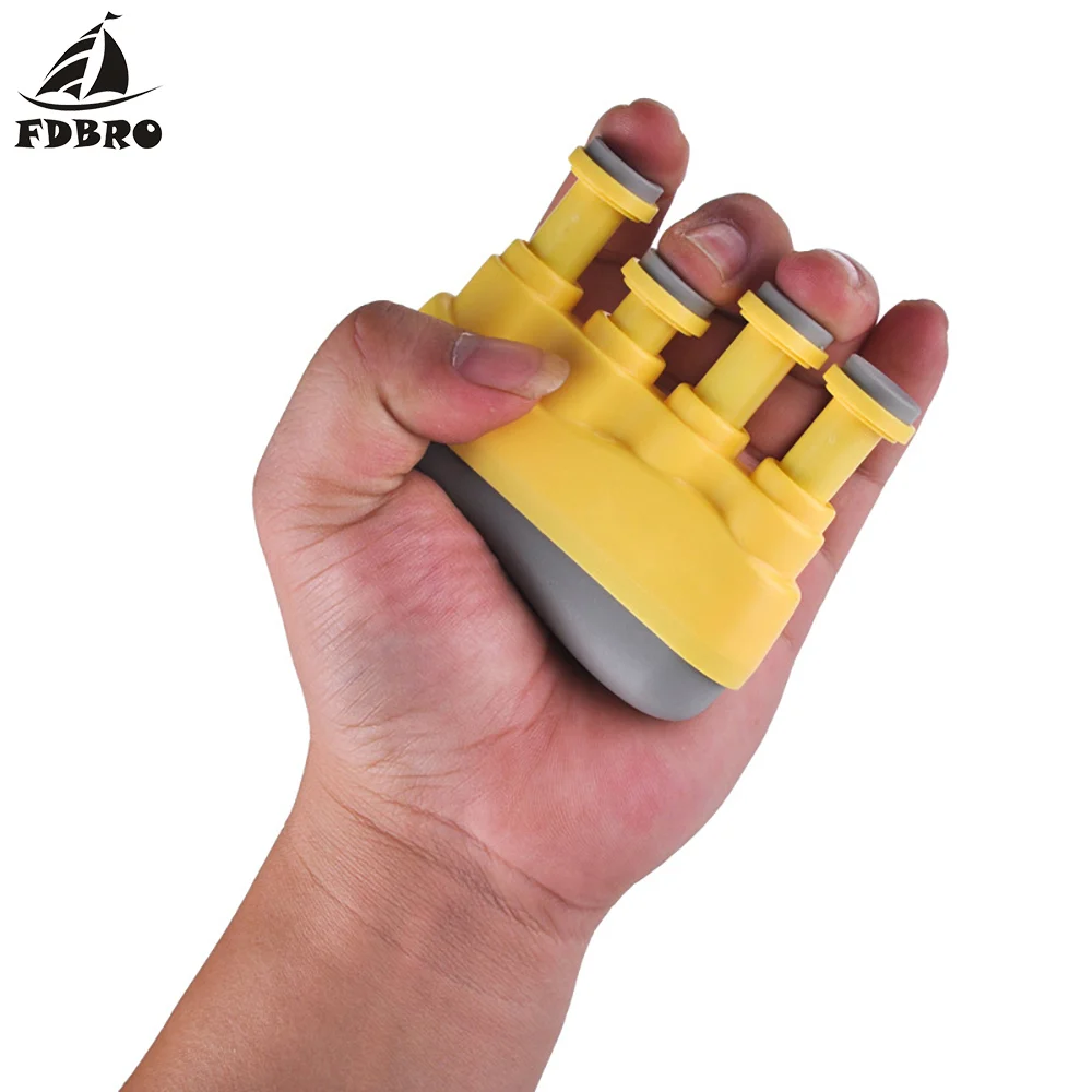 FDBRO ручной захват пальца exerciser среднего напряжения рукоятка силовой тренажер для гитар басовые высокие Тоны ручной Усилитель