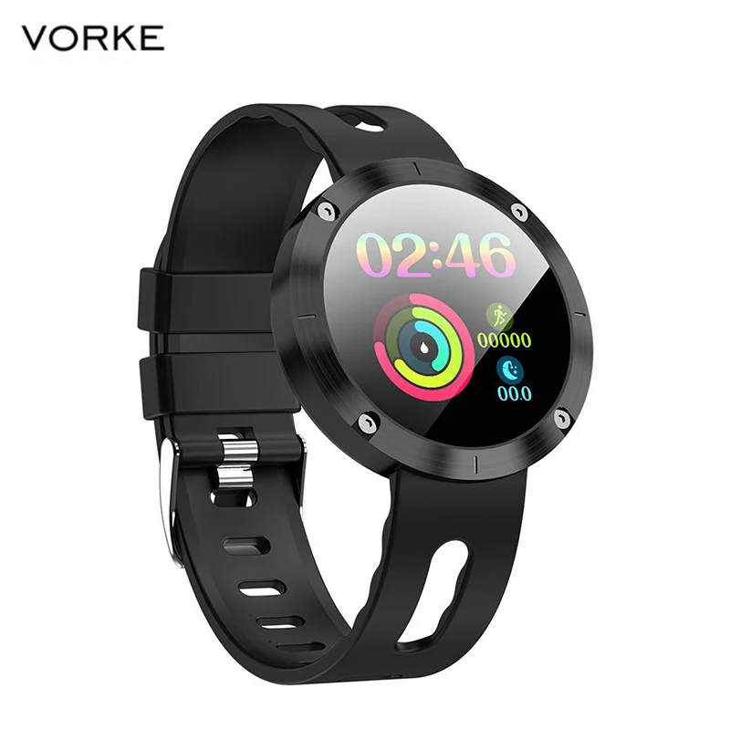 Vorke VKT2 Bluetooth браслет 4 0 кровяное давление H & R IP68 Водонепроницаемый трекер