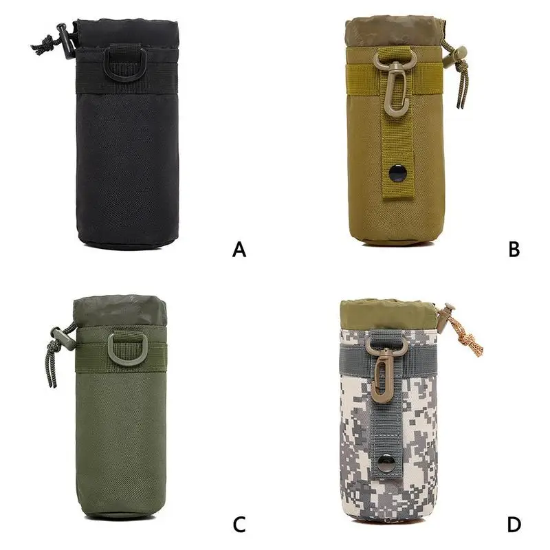Открытый военный тактический Molle бутылка для воды кемпинг бутылка для воды наборы сумка Открытый чайник Спорт выживания путешествия держатель с к M5U9