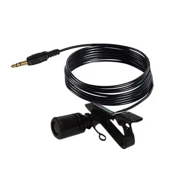 

Mini Lapel Clip On Microphone Speech Teaching Sound Amplifier for Phone Laptop