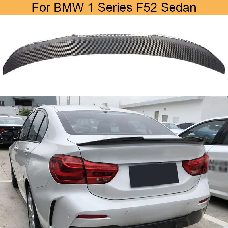 F52 Carbon Fiber / FRP Car Rear Trunk Wing Spoiler for BMW 1 Series Sedan 2016 2017 2018 2019 2020 | Автомобили и мотоциклы