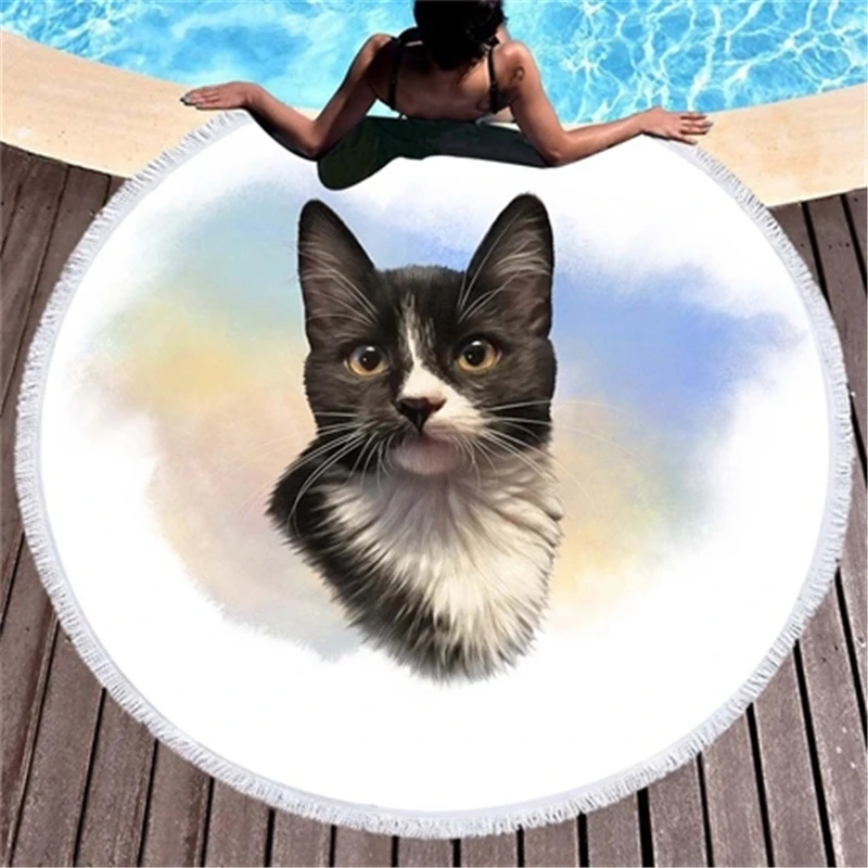 Summer-Large-Microfiber-Round-Beach-Towel-3d-Cartoon-Cat-Printed-Tapestry-For-Adults-Tassel-Bath-Towel.jpg_640x640 (1)
