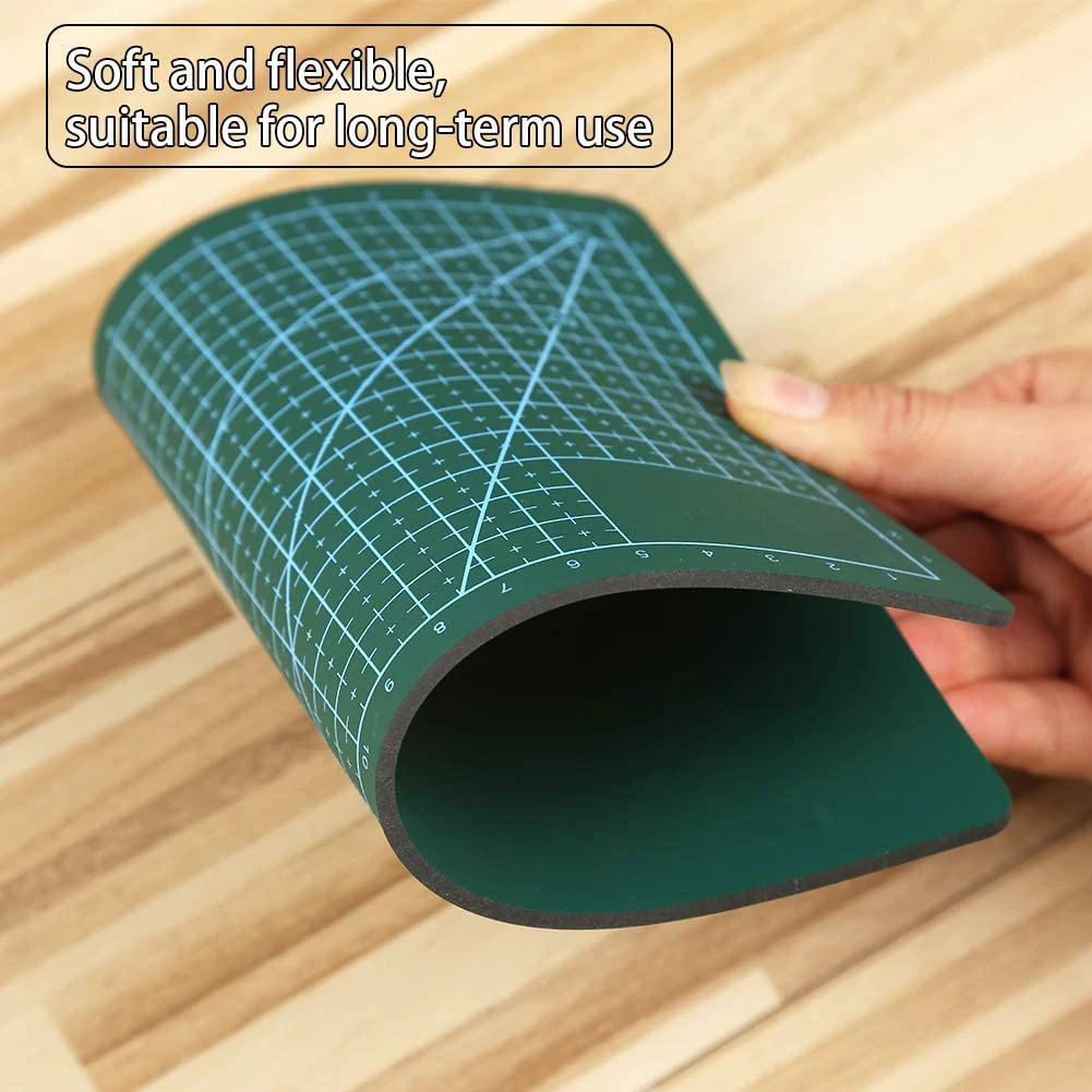PVC Cutting Mat Hole Punches Leather Tool Cutting Pad Engraving Knife Mat Self-healing leather tools leather craft tool kit leather craft tools leather craft tool leather punches eyelets punching tools