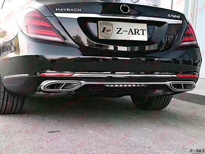 Z-ART пластиковый тюнинговый Комплект кузова для Mercedes Benz S CLASS W222- M body kit для W222 prefacelift retrofit body kit