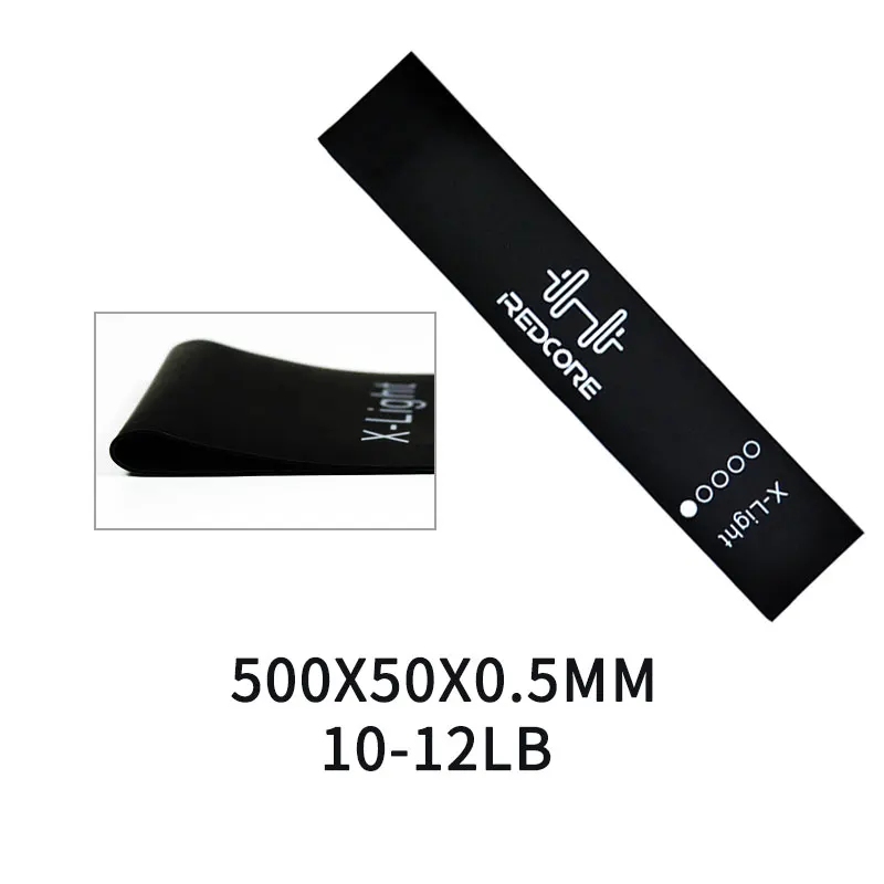 X-Light Эластичные резинки для йоги, фитнеса, пилатеса, тренировочная лента для упражнений, тренажерного зала, спортивное оборудование для тренировок, 4, 5, 6 уровней - Цвет: X-Light