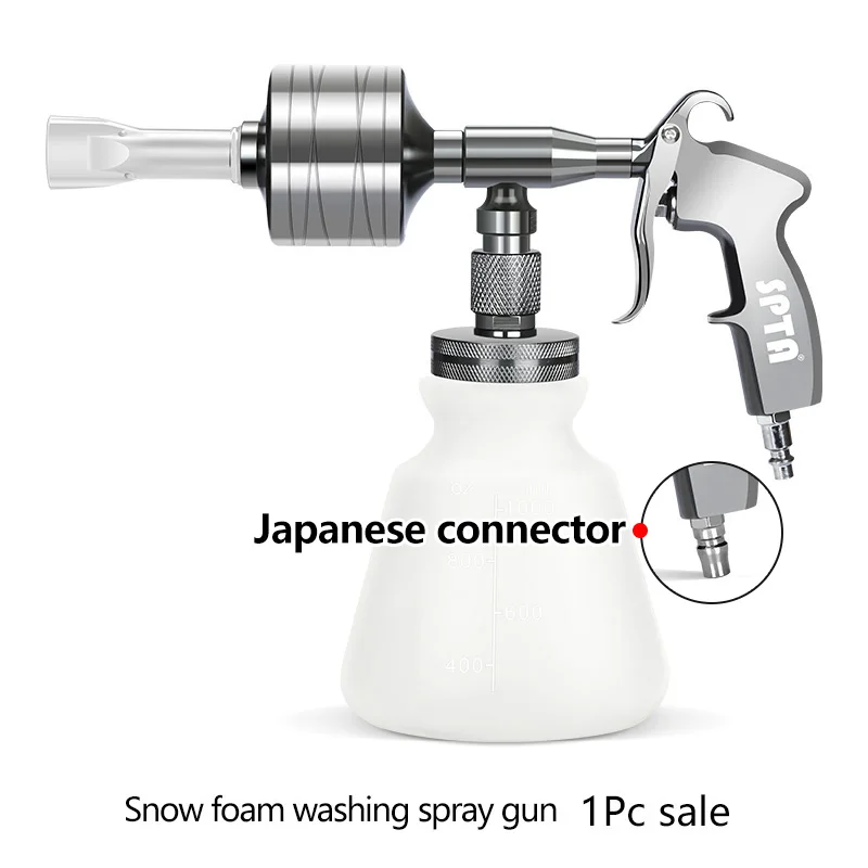 SPTA, японский соединитель Tornador, автомобильная мойка высокого давления, машинная Очистительная Машина Interio, щетка, пенный пистолет Tornador, пенная насадка - Цвет: Foam Spray Gun 1